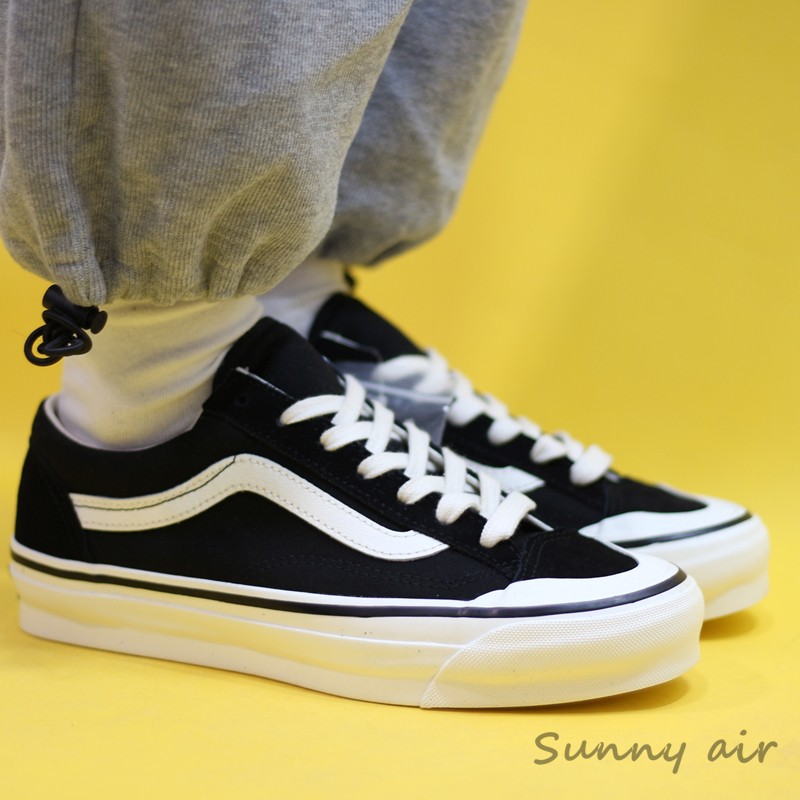 Sunny现货 VANS OLD SKOOL REISSUE 136低帮帆布板鞋VN000MT6BPO - 图0