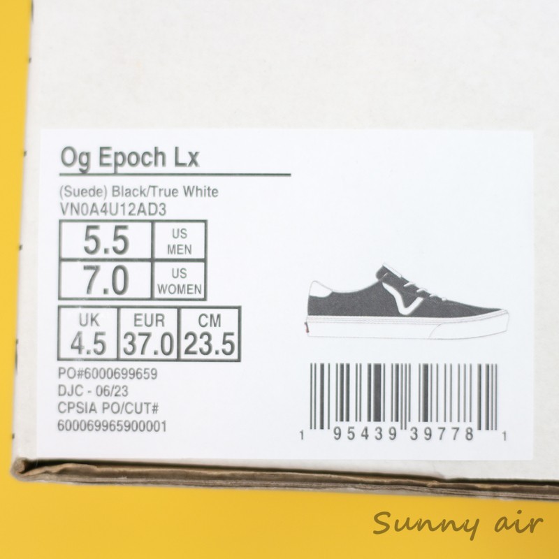 Sunny现货 VANS VAULT OG Epoch LX板鞋VN0A4U12AD3 VN000CR1BA2 - 图3