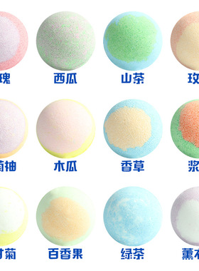 跨境24个装玩具爆炸浴盐球bath bombs动物公仔玩具精油沐浴泡澡球