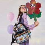 Оригинальный рюкзак в форме цветка, вместительный и большой ранец, сумка через плечо, в корейском стиле, подходит для студента