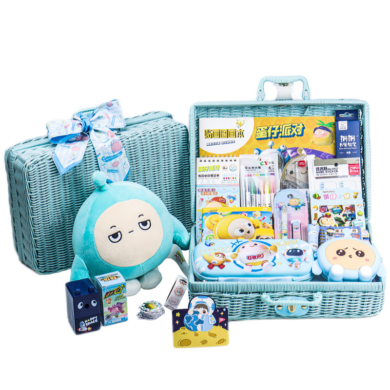 蛋仔派对生日礼物盲盒2024新款女男孩玩具周边文具套装礼盒大礼包