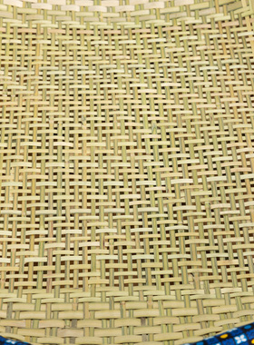 竹制品圆簸箕米筛干货晾晒竹匾
