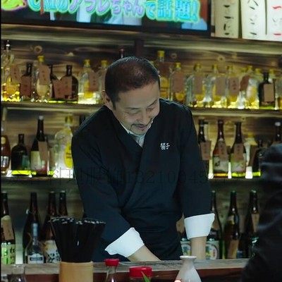 定制日式料理服寿司店服务员工作服料理店服装厨师日料酱子款和服 - 图0