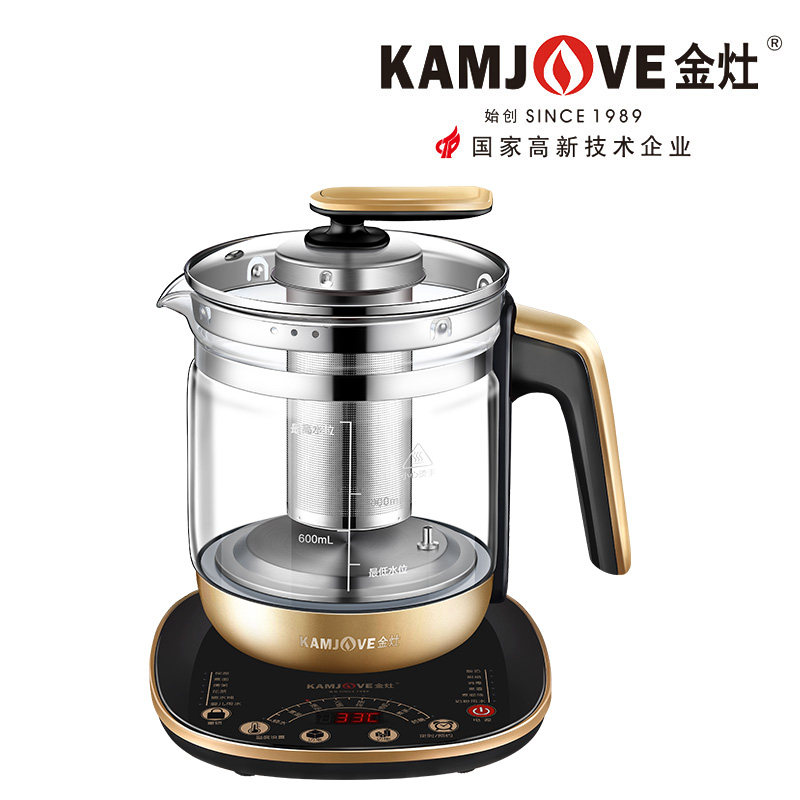 金灶ht-590全自动多功能隔水养生壶 金灶养生壶/煎药壶