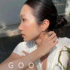 GOOYNN Guyan open four-leaf clover flower ring ring