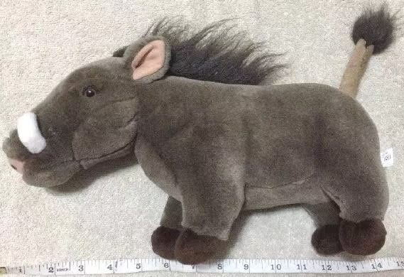 （定做）仿真疣猪warthog毛绒玩具公仔狮子王蓬蓬-图1