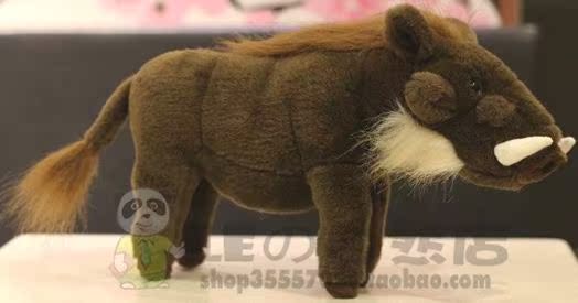 （定做）仿真疣猪warthog毛绒玩具公仔狮子王蓬蓬-图2