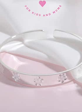 9999大气学生送女朋友纯银手镯