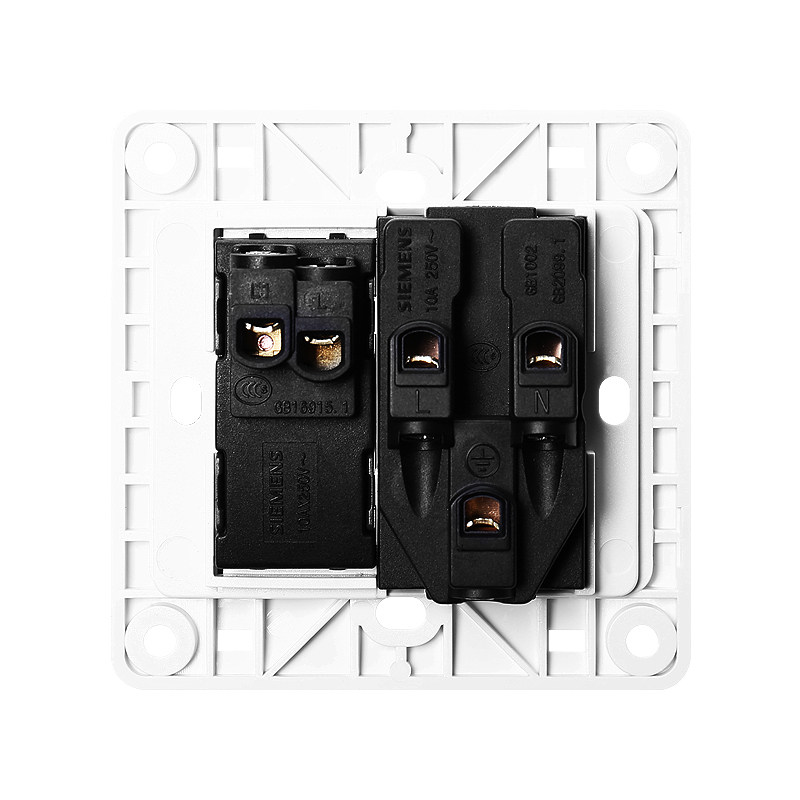 西门子一开五孔带开关面板三孔插座 西门子创科电源插座