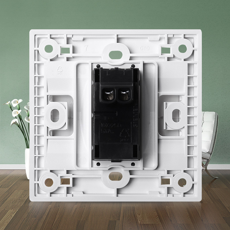 西门子插座面板品宜雅白家用开关 西门子创科单控开关