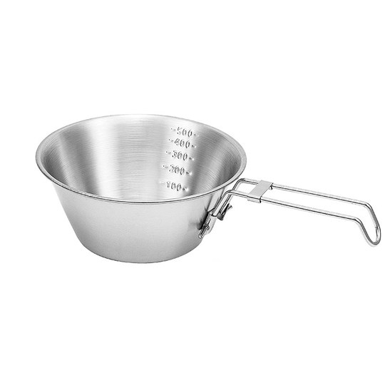 Cuenco de acero inoxidable para exteriores MUJIE importado de Japón, cuenco para nieve, cuenco para picnic y acampada, juego portátil de vajilla plegable 304