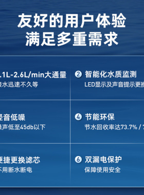 活性炭净水器RO反渗透800G/1000G