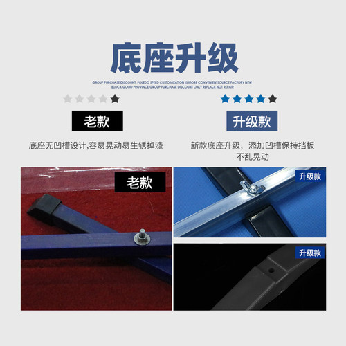 乒乓球挡板场地围栏防护栏室内挡球板乒乓球场地围挡定制广告隔离 - 图2