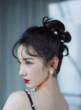 珍珠发夹头饰女夏仙气侧边