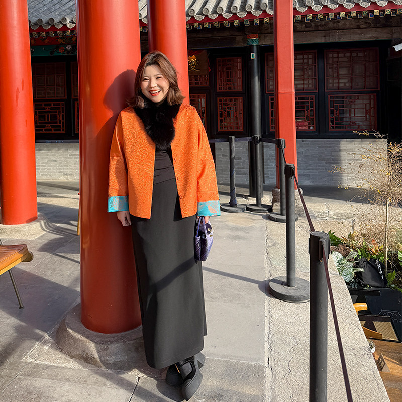 胖mm秋冬简约直筒半身裙木子理想大码女装后开叉藏肉显瘦品质半裙,淘宝优惠券,粉丝福利购,淘宝优惠卷