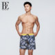 BE范德安泳裤男士宽松印花亲肤速干时尚高弹防晒防尴尬游泳温泉