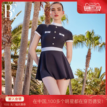 BE Van Der Ande Fashion Series 2023 New Products One-piece Swimsuit Women Sun Protection Plastic Body Slim and Fragrant Breeze Spa Holiday