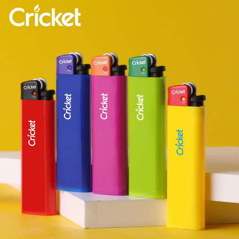 进口草蜢cricket正品一次性滑轮砂轮式打火机广告定制定做印字潮-图2