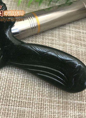 新疆和田玉青玉细料玉梳子美女头一顺百顺配饰青玉塔青细料古典