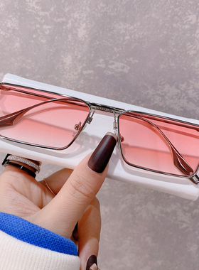 韩版透明墨镜小框小脸防蓝光