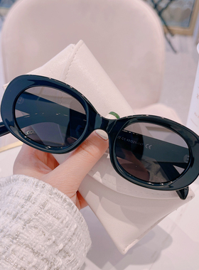 凯旋门复古椭圆形墨镜GM檀健次