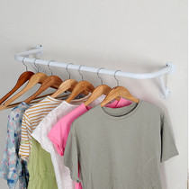 Iron Art Clothing Shop Hanger Upper Wall Positive Hanging Side Hanging Show Show Womens Clothing Children Clothing Wall-mounted Hanger Wall Clothing Exhibition Racks
