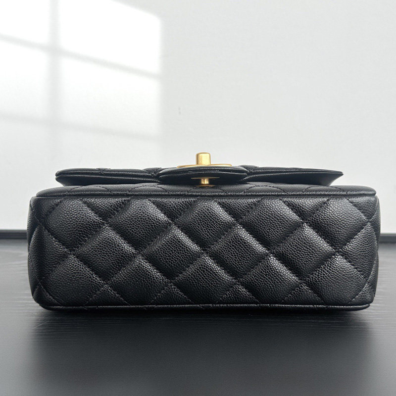 小香风轻奢国际大牌鱼子酱菱格链条女包真皮24高级手提单肩斜挎,淘宝优惠券,粉丝福利购,淘宝优惠卷