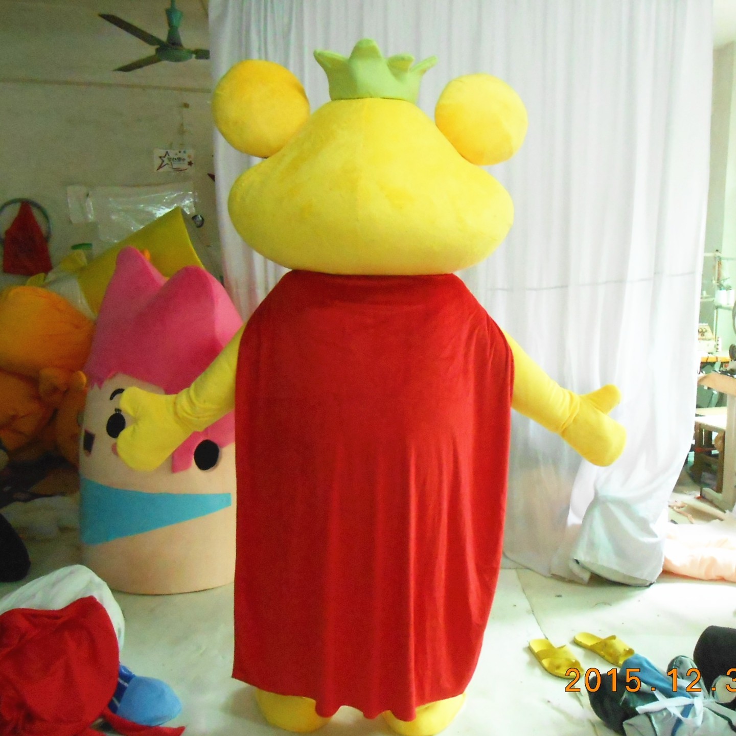 定制动漫童话青蛙王子癞蛤蟆卡通人偶穿戴装扮巡演道具布偶衣服装,淘宝优惠券,粉丝福利购,淘宝优惠卷