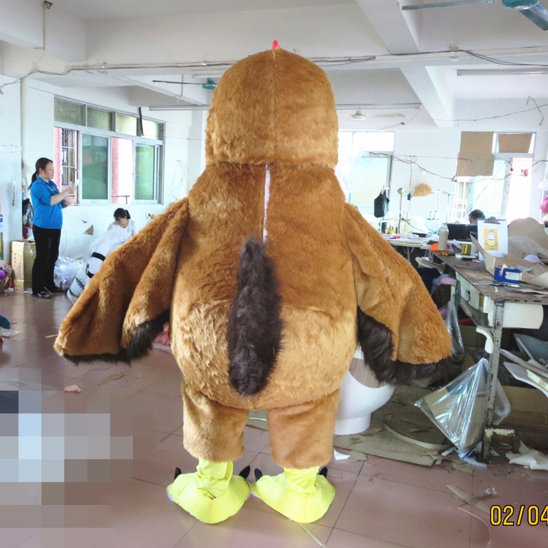 定制动漫大公鸡母鸡人穿戴装扮表演卡通人偶巡演出道具布偶衣服装 - 图1