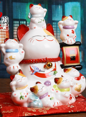 招财猫开业存钱罐开业礼品招财猫