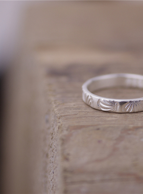 男女纯银99足银贝壳大海小众素雅