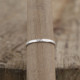 Irregular bump knock marks 'garden' end ring ring ring ring handmade customization of pure silver S990 joint ring