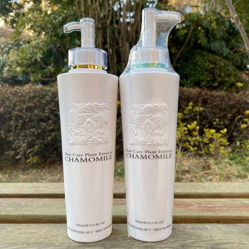 CHAMOMILE洗发水护发素闪钻活肽柔顺洗发乳干枯毛躁修护洗护套装 - 图3