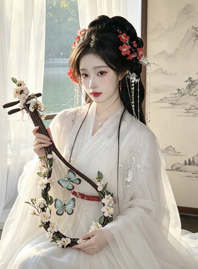 手作花枝琵琶DIY唯美古风道具