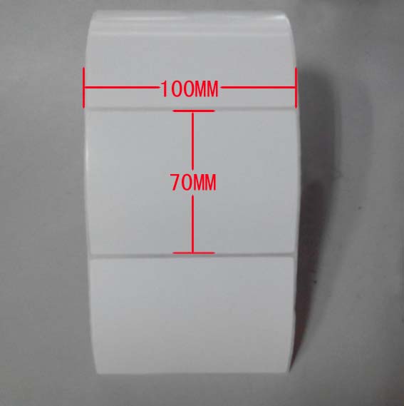 铜板不干胶纸100X70条码纸OS214 ZD888 420 421 MA2400发货贴纸 - 图0