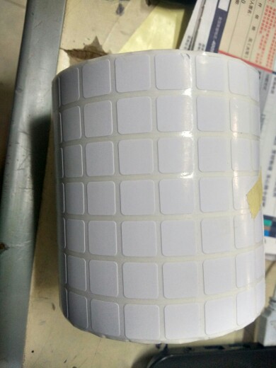 铜版不干胶纸15X15 18X12X12 10X10 8X8 30X6X8X5标签贴纸热卖 - 图2