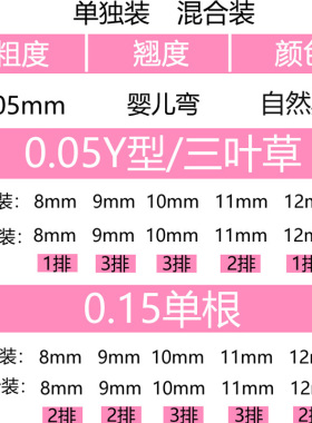 婴儿弯睫毛嫁接超软毛