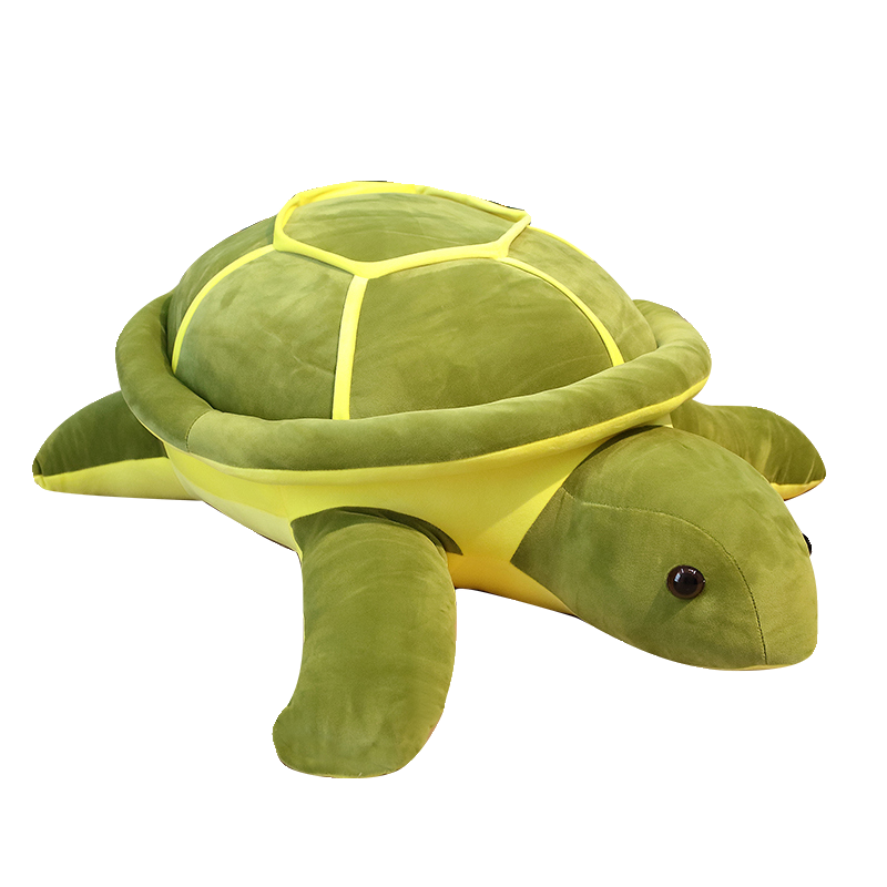 仿真小乌龟公仔毛绒玩具海龟王八玩偶布娃娃大号床上抱枕儿童礼物 - 图3