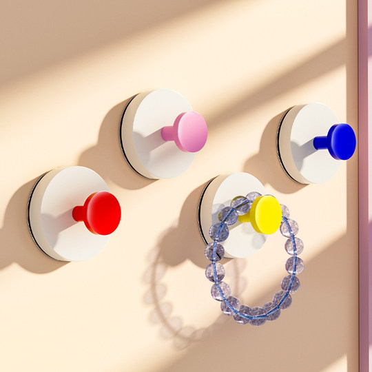 多巴胺吸盘挂钩浴室门后挂衣架卫生间挂毛巾厨房强力承重无痕粘贴