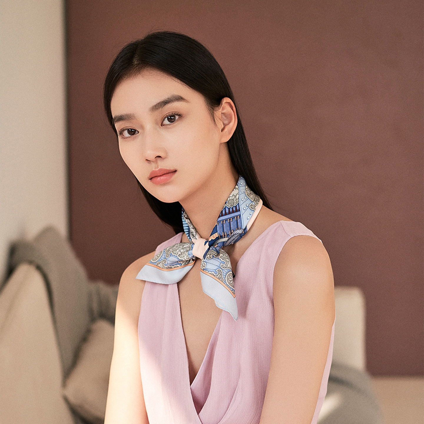 万事利新品桑蚕丝真丝围巾丝巾妈妈闺蜜礼物通勤小方巾生日礼盒,淘宝优惠券,粉丝福利购,淘宝优惠卷