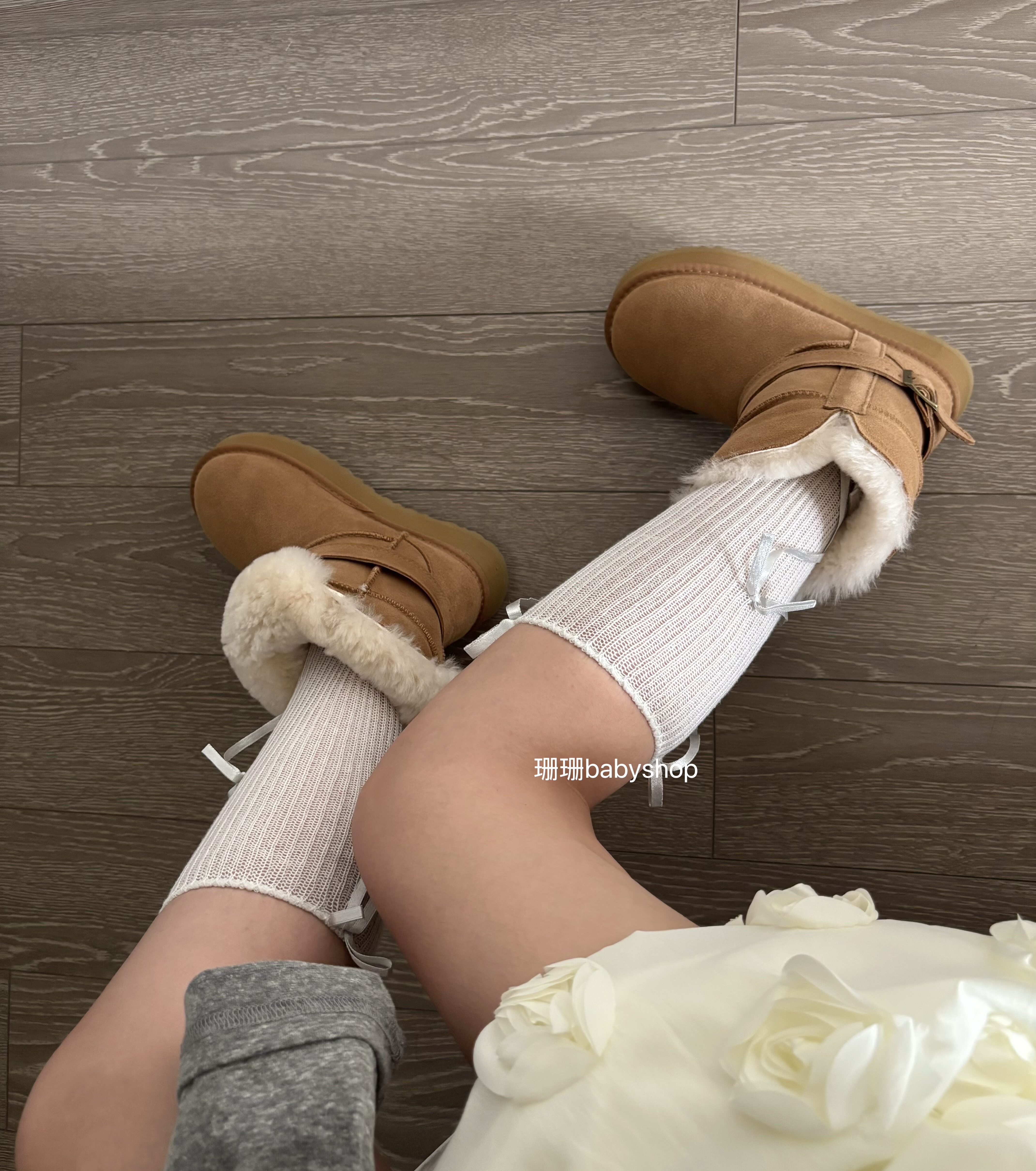 骑士靴皮毛一体厚底雪地靴女2025新款冬加绒短筒靴子两穿保暖棉鞋,淘宝优惠券,粉丝福利购,淘宝优惠卷