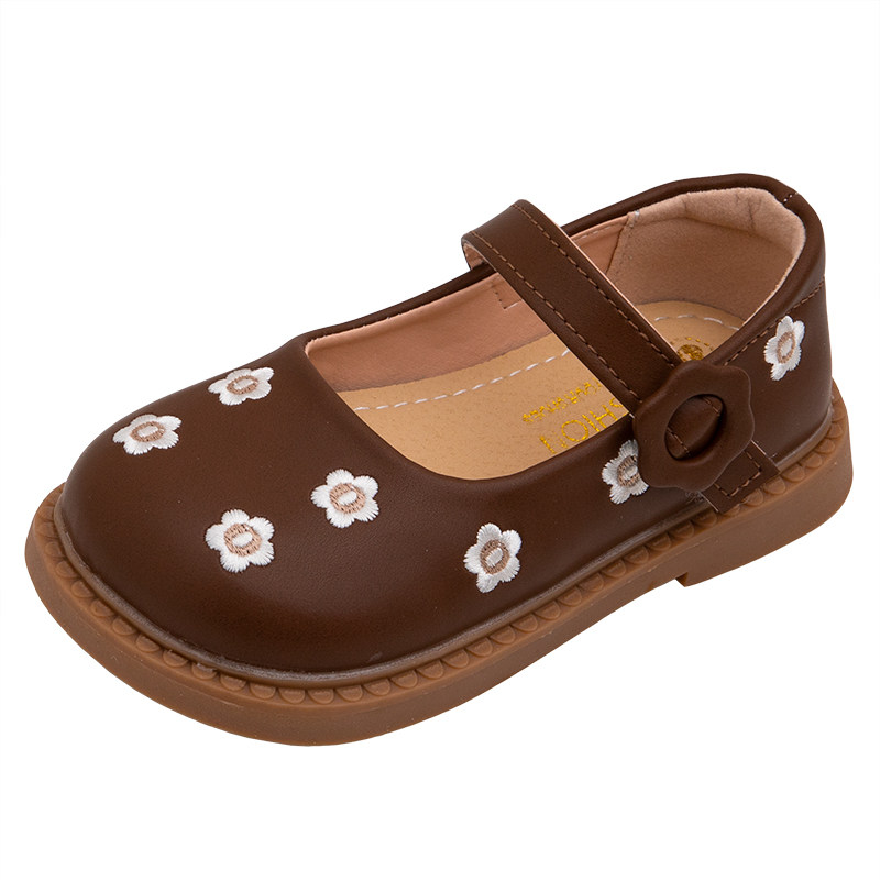 女童皮鞋2024春秋新款儿童鞋子小女孩公主鞋软底豆豆鞋宝宝单鞋潮,淘宝优惠券,粉丝福利购,淘宝优惠卷
