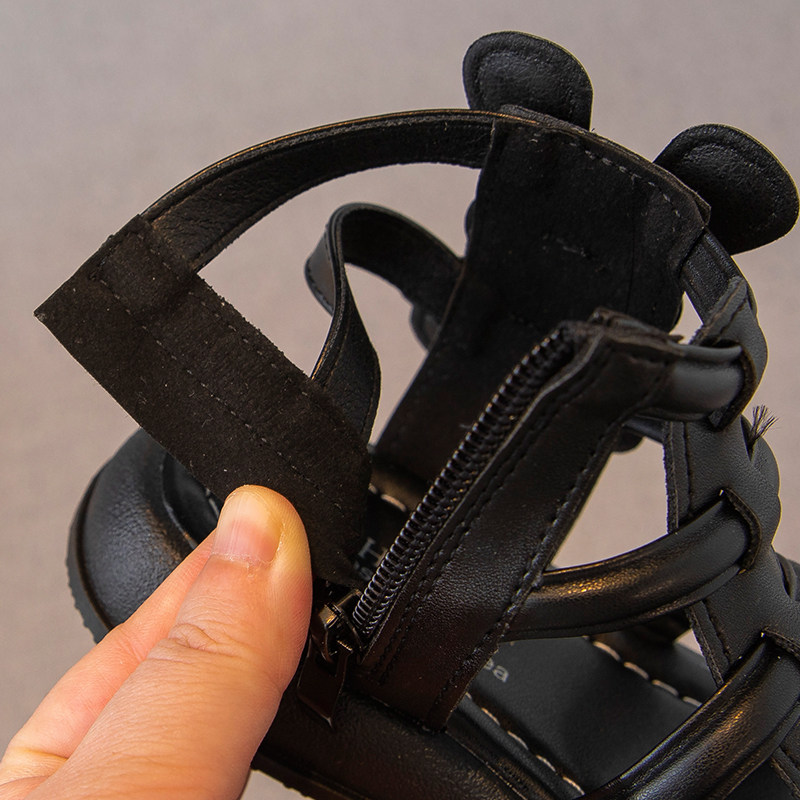 女童凉鞋罗马鞋2024夏季新款儿童鞋子小女孩公主鞋软底防滑中大童,淘宝优惠券,粉丝福利购,淘宝优惠卷