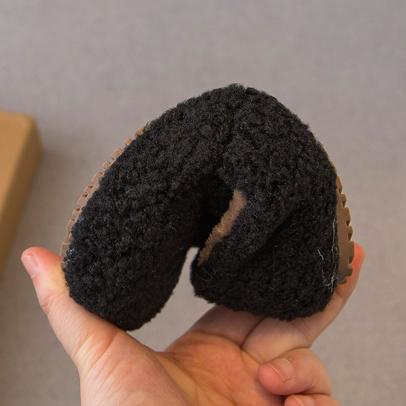 女童毛毛鞋外穿2024冬季新款儿童鞋子女孩二棉加绒豆豆鞋宝宝棉鞋,淘宝优惠券,粉丝福利购,淘宝优惠卷