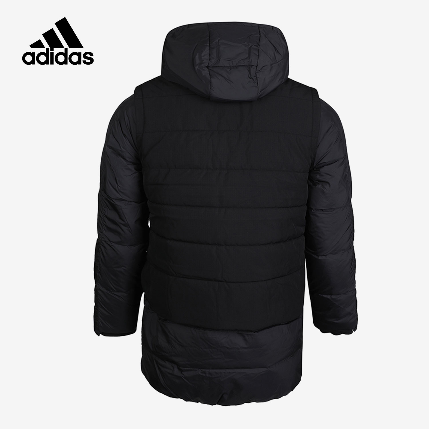 Adidas/阿迪达斯正品新款儿童运动休闲秋冬保暖羽绒服 GG3716 - 图0