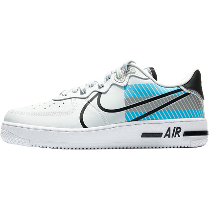 Nike/耐克正品AIR FORCE 1 REACT LX 3M男女休闲运动鞋CT3316-001 - 图3