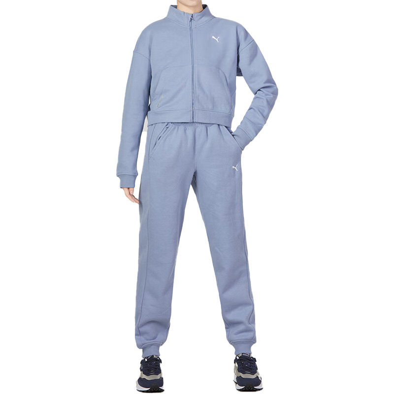 Puma/彪马正品春季新款女子立领外套束脚运动长裤522078-18,淘宝优惠券,粉丝福利购,淘宝优惠卷