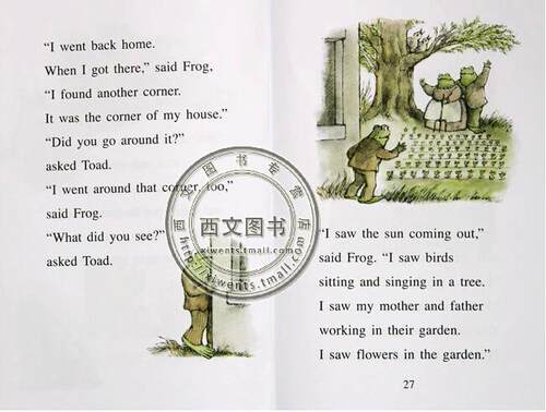 英文原版Frog and Toad are friends青蛙和与蟾蜍是好朋友弗洛格biscuit小饼干狗Together绘本ICanRead分级读物花生琼斯丹尼恐龙 - 图0