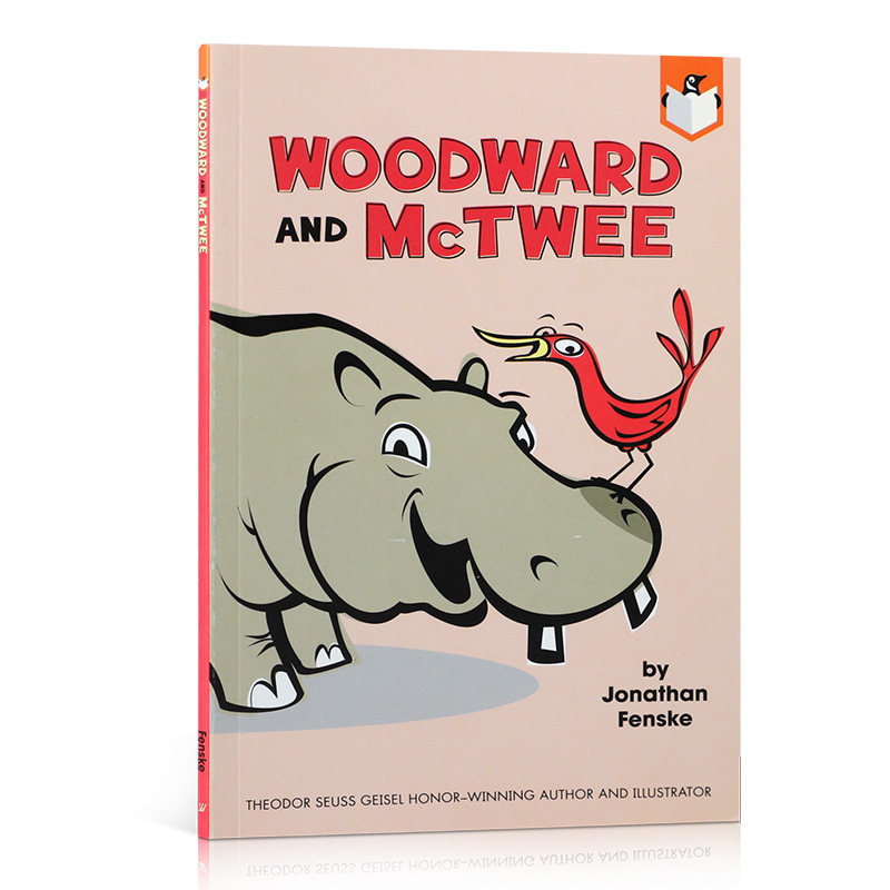 英文原版 Woodward and McTwee 河马和鸟 5-7岁儿童英语启蒙认知绘本 亲子共读幽默趣味故事图画书 Penguin企鹅出版