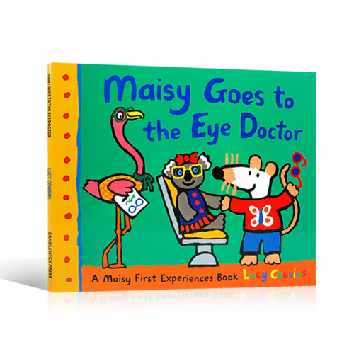 英文原版绘本Maisy Goes to the Eye Doctor: A Maisy First Experience Book 小鼠波波看眼科 生活初体验 启蒙认知4-8岁 - 图3